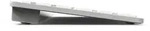 Hama 00125132 Hama Tastatur "Travel 400" wei&szlig;