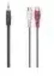 Hama 205185 Audio Kabel 2x Cinch Kuppl. auf 3,5mm Klinke Stecker