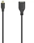 Hama 200613 Micro USB OTG Kabel 0.15m Flexi-Slim