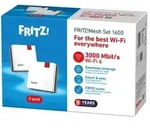FRITZ!Mesh Set 1600 2er 2x FRITZ!Repeater 1200 AX sowie Slim-Ethernet-Kabel