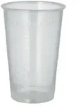 PapStar 16130 100 Trinkbecher 0,3l 11,3cm, transparent