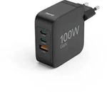 Hama 201962 Schnellladeger&auml;t 100W 2x USB-C, 1x USB
