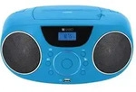 Nabo CD-Radio Melody PR 815 blau tragbares CD-Radio mit USB & MP3-Wiedergabe