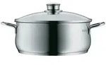 WMF 0734256040 Bratentopf Diadem Plus 24cm mit Deckel