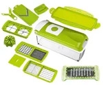 GENIUS Nicer Dicer Plus kiwigr&uuml;n 12tlg