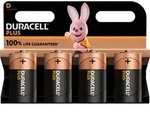 Duracell Plus D (MN1300/LR20) K4 Baby Blister 4