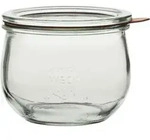 Rechberger 222270039 Einkochglas 0,5l mit Deckel
