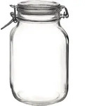 R-222215090 Einkochglas 2Lit. mit B&uuml;gelverschluss Fido