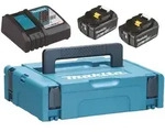 Makita Akku Power Source Kit 2 x 6,0 Ah LXT 18 V