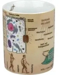 K&ouml;nitz Kaffeebecher Wissensbecher Biologie 490 ml