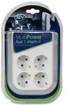 REV Multi Power 4-fach Steckdosenerweiterung