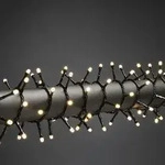 3869-130 Micro LED Compactlights 800 warmwei&szlig;e Dioden Au&szlig;entrafo schwarzes Kabel