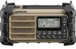 Sangean MMR99DESERT Kurbel Radio LED-SOS-Lampe, BT
