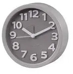 Hama 186324 Wecker Retro, Taupe, rund