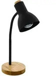 Eglo 98831 TL/1 E27 schwarz/holz "Veradal"