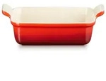 LeCreuset SW Auflaufform Trad re. 19cm Kirschrot