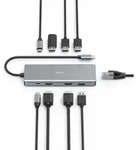 Hama 200142 USB-C Hub, Multiport 9 Ports
