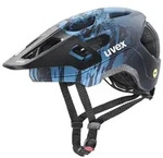 Uvex React JR. Mips Helm Azure/Deep Space Matt Gr. 52-56 cm