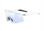 Uvex Pace Stage Variomatic Brille White Matt/Mirror Blue