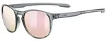 Uvex LGL 53 Sonnenbrille Smoke/Mirror Pink