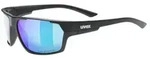 Uvex Sportstyle 233 Polavision Brille Black Matt/Mirror Green