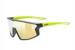 Uvex Skyryse JR. Kinderbrille Black/Yellow Matt/Mirror Yellow