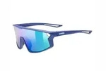 Uvex Skyryse JR. Kinderbrille Blue Matt/Mirror Green