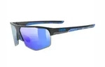 Uvex Axos Set Brille Black Matt/Mirror Blue