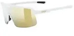 Uvex Sonnenbrille White Matt/Mirror Gold