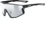 Uvex Skyryse V Sonnenbrille Black Matt/Litemirror Silver