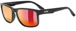 Uvex Poise Sonnenbrille Black Matt/Mirror Red