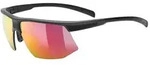 Uvex Aerios Brille Black Matt / Mir. Red