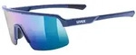 Uvex Dyrt JR. Kinderbrille Blue Matt/Mirror Green