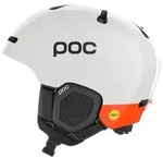 POC Fornix MIPS Skihelm Hydrogen White/Fluorescent Orange Gr. M-L (55-58 cm)