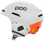 POC Obex MIPS Skihelm Hydrogen White/Fluorescent Orange Gr. M-L (55-58 cm)