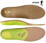 Sidas 3Feet Outdoor Mid Einlegesohlen f&uuml;r mittlerem Fu&szlig;gew&ouml;lbe, 1 Paar Gr. S