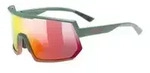 Uvex Sportstyle 235 Brille Moss Green Grapefruit Mat/Mirror Red (Kat. 2)