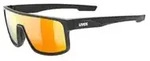 Uvex LGL 51 Radbrille Black Mat/Mirror Red