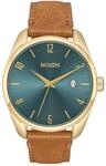 The Bullet Leather Light Gold / Turquoise