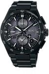 Astron GPS Solar Dual Time Chronograph Schwarz