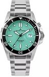 Herrenuhr Diver Hybromatic Lupenglas Mint