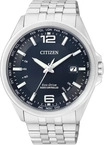 Herrenuhr Eco Drive Global Funk Blau