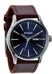 The Sentry Leather Blue / Brown