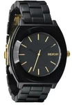 The Time Teller Acetate All Black/Gold Damenuhr