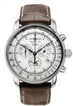 100 Jahre Zeppelin Alarmchronograph Silber
