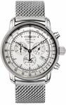 100 Jahre Zeppelin Alarmchronograph Wei&szlig;