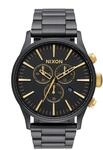 The Sentry Chrono Matte Black / Gold