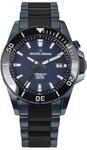 Herrenuhr Hybromatic Limited Edition Ceramic nachtblau / IP-blue