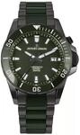 Herrenuhr Hybromatic Limited Edition Ceramic gr&uuml;n / IP-black