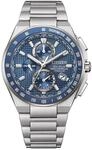 Eco-Drive Funkuhr 40,5mm blau